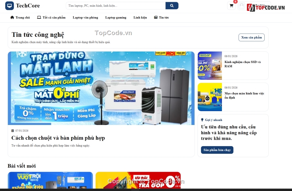 Web bán máy tính,công nghệ,máy,tính